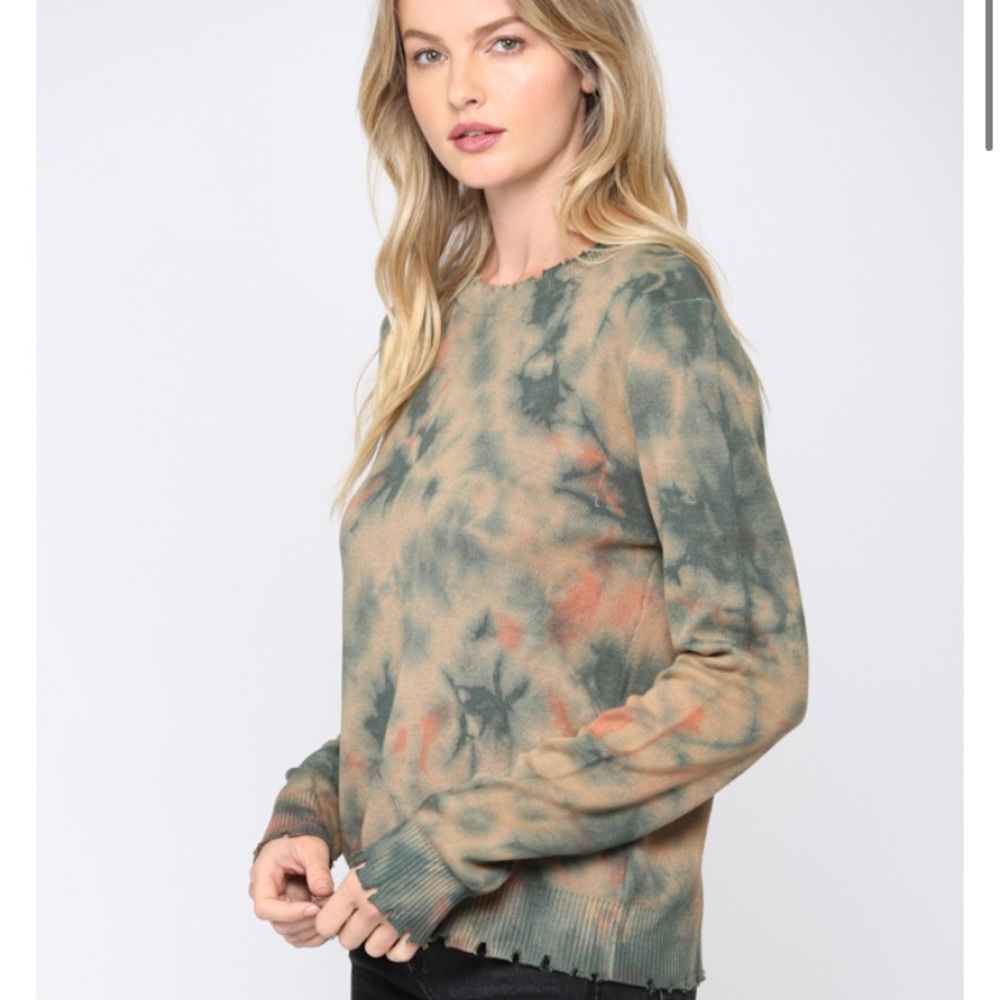 FATE BY LFD TIE DYE SWEATER